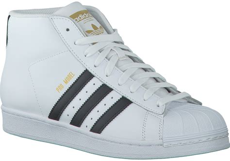 adidas pro model heren wit zwart|Adidas Pro Model .